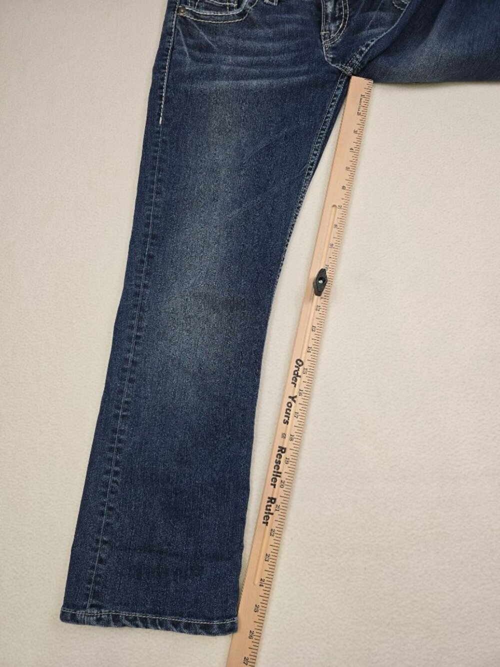 Silver Jeans Santorini W28 Crop Denim Womens Jeans - Picture 5 of 6